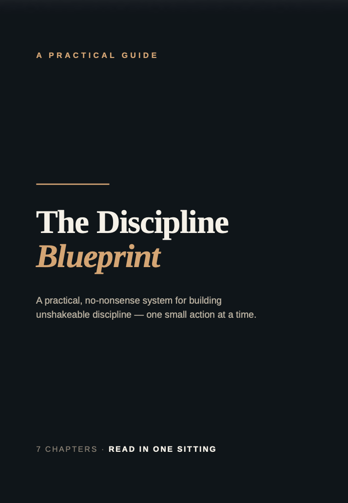The Discipline Blueprint