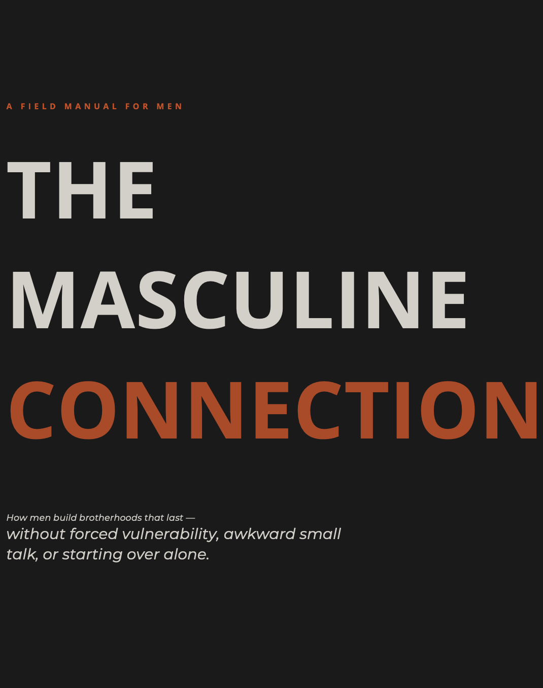Masculine Connection